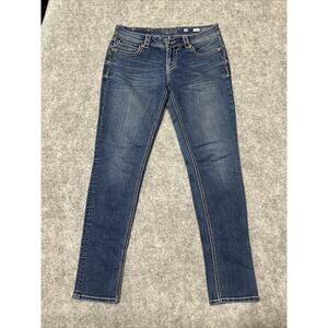 Miss Me Skinny Women's Jeans Size 28 Blue Dark Denim